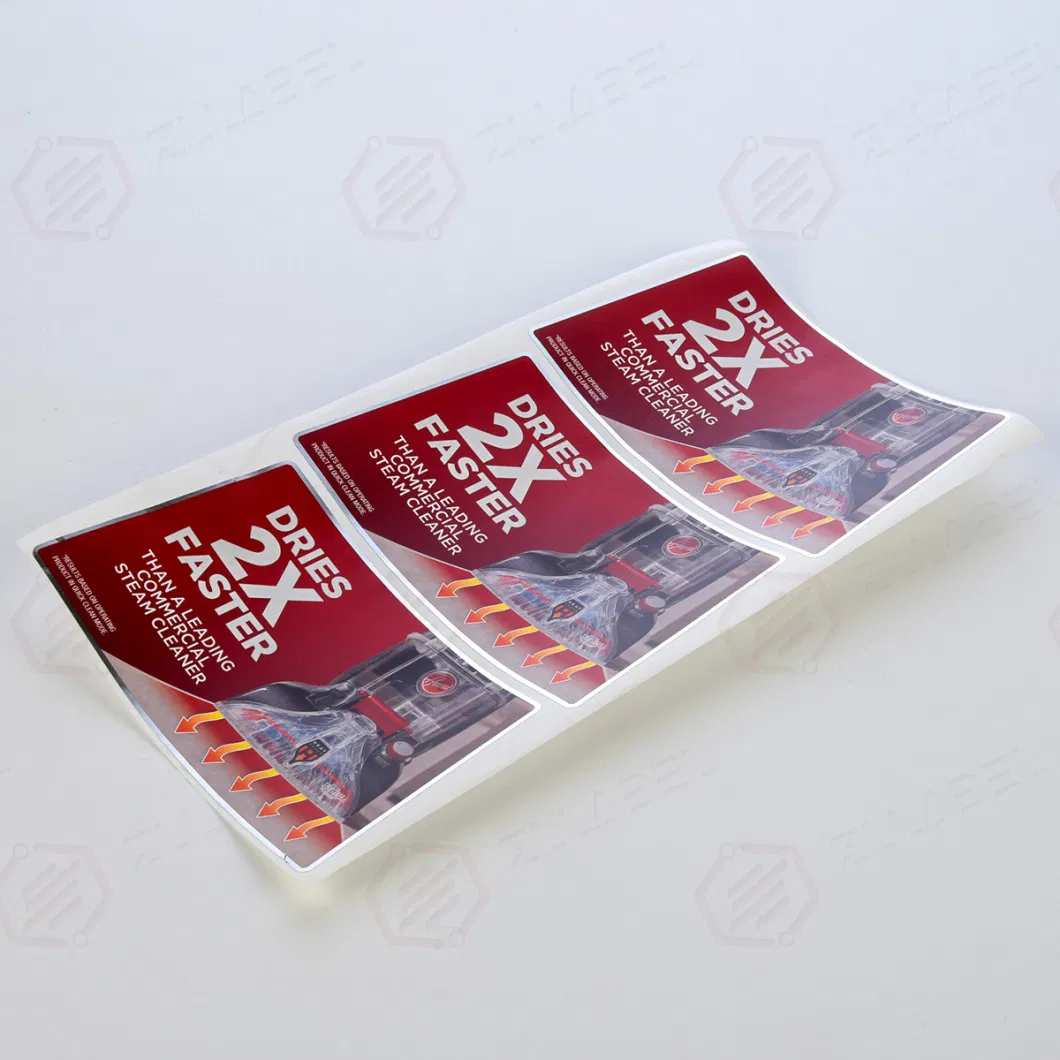 Custom Removable PE Film Label Paper Sticker