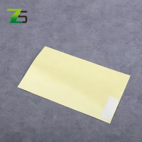 Flexografia preço de fábrica filme PP branco brilhante autoadesivo adesivo sintético papel e filme com papel glassine branco