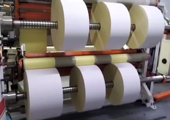 Rolo Jumbo de material de papel para impressão de adesivo autoadesivo diretamente transparente da fábrica PP BOPP para animais de estimação